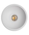 Anneau Deep-Deco ES111 - Aluminium blanc, sans source lumineuse