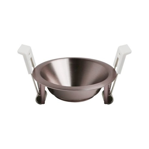 Support encastrable Deep-Deco - Bronze rouge, aluminium, sans source lumineuse