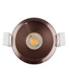 Support encastrable Deep-Deco - Bronze rouge, aluminium, sans source lumineuse