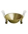 Support encastrable Deep-Deco - Or, aluminium, rond, sans source lumineuse