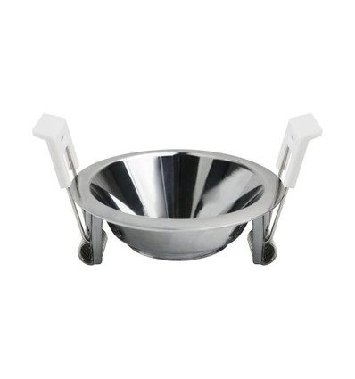 Support encastrable Deep-Deco - Chrome, aluminium, sans source lumineuse