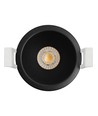 Support spot encastrable Deep-Deco - Aluminium noir, pour GU10/MR16