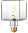 Ampoule LED E27 4W Filament Ice Cube C95 dimmable - 270lm, 2500K, verre clair