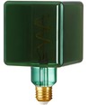 Ampoule LED E27 4W dimmable - Ice Cube C95, Vert Métallique, Filament Flex, 2700K
