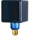 Ampoule LED E27 4W dimmable - Ice Cube C95, Bleu Métallique, 20lm, 3000K