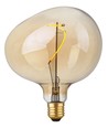 Ampoule LED E27 4W dimmable - G150, Filament Flex Snoopy, 2200K, verre doré