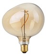 Ampoule LED E27 4W dimmable - G150, Filament Flex Snoopy, 2200K, verre doré