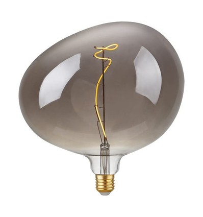 Ampoule LED filament E27 4W dimmable - G220, Flex Snoopy, Smoke, 2200K, 130lm