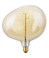 Ampoule E27 4W Filament Flex Snoopy G220 - 240lm, 2200K, verre doré, dimmable