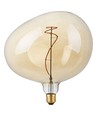 Ampoule E27 4W Filament Flex Snoopy G220 - 240lm, 2200K, verre doré, dimmable