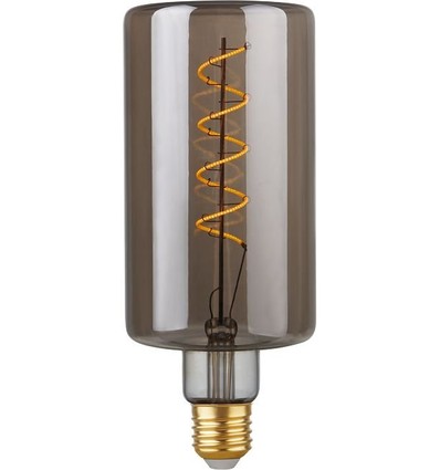 Ampoule LED E27 4W dimmable - Flex Bottle, 2200K, Smoke, filament décoratif