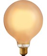 Ampoule LED filament E27 6,5W dimmable - Globe G125, 1800K, Verre champagne, 320lm