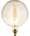 Ampoule filament E27 6W XXL Flex Globe G300 - 250lm, dimmable, verre doré, 2000K