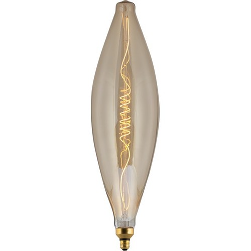 Ampoule filament E27 6W XXL Flex CT180 - 250lm, dimmable, verre doré, 2000K