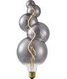 Ampoule LED E27 4W XXL Flex Bubble-5 - 100lm, 2200K, dimmable, verre fumé, filament