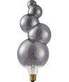 Ampoule LED E27 4W XXL Flex Bubble-5 - 100lm, 2200K, dimmable, verre fumé, filament