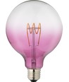Ampoule LED filament E27 4W dimmable - G125, Flex Globe, verre violet, 140lm