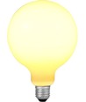 Ampoule LED E27 6W dimmable - DimToWarm, G125, verre opale, 2000-4500K, filament