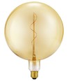 Globe G200 E27 5W Slim Flex Filament - 470lm, 2200K, dimmable, verre doré