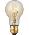 Ampoule LED E27 4,2W dimmable - A60, Filament Flexible, 2200K, verre doré, 470lm