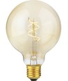 Globe LED E27 4,2W G95 Slim Flex Filament, Dimmable, 470lm, 2200K, Or