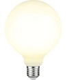 Ampoule LED G125 E27 4,7W dimmable - Globe verre opale, 2500K, filament