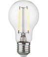 Ampoule LED E27 2,5W dimmable - A60, filament, 250lm, 2500K, verre clair