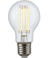 Ampoule LED filament E27 6,5W dimmable - A60, 810lm, verre clair, 2700K