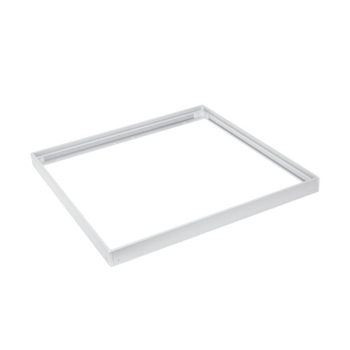 Cadre de montage en saillie 60x60 pour panneau LED - Blanc, 620x620mm, pour luminaires Algine