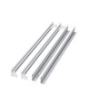 Cadre de montage en saillie 60x60 pour panneau LED - Blanc, 620x620mm, pour luminaires Algine