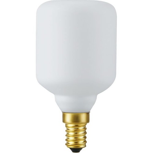 Ampoule LED E14 4W dimmable cylindrique - 9,5cm, 2500K, blanc mat, Fila Cylinder