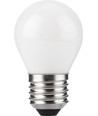 Ampoule LED E27 4W dimmable - G45, filament, verre opale, 2500K