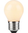 Ampoule LED E27 4W dimmable - G45, filament, verre opale, 2500K