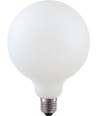 Ampoule LED globe E27 5,5W dimmable - G125, filament, blanc mat, 2500K, 520lm