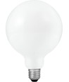 Ampoule LED globe E27 8,5W dimmable - G125, verre opale, 810lm, filament 2500K