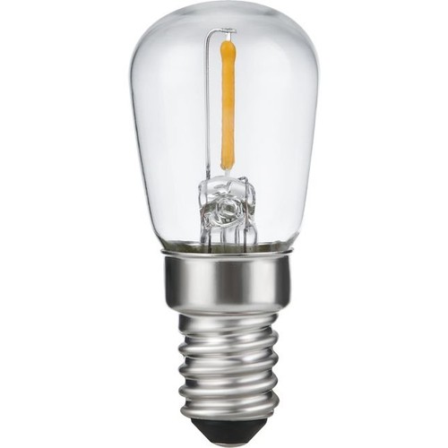 Ampoule LED filament E14 1W - 5,6cm, 2500K, claire, Pygmy