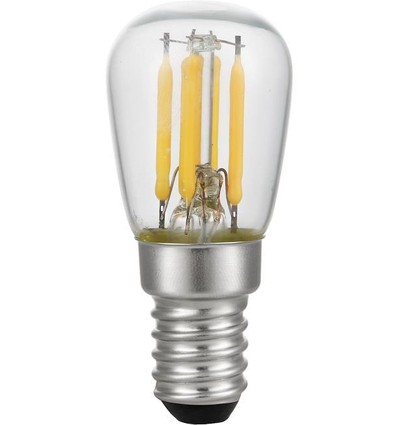 Ampoule LED filament E14 3W dimmable - Pygmy, 5,6cm, 220lm, 2700K, verre clair
