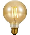 Ampoule LED E27 4W dimmable G95 - Filament, 2200K, verre doré, 350lm