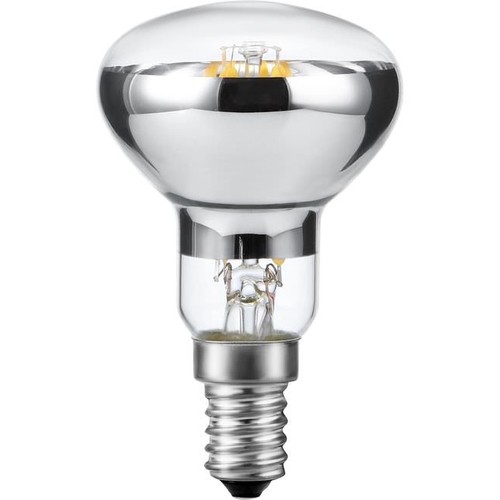 Ampoule LED filament E14 4W dimmable - R50, 250lm, 2500K, verre clair