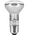 Ampoule LED filament E27 5,5W dimmable - R63, 400lm, 2500K, verre clair