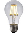 Ampoule LED E27 6,5W dimmable - Filament, A60, 630lm, 2500K, verre clair