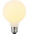 Ampoule LED E27 5,5W dimmable - G95, filament, blanc mat, 550lm, 2500K