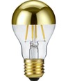 Ampoule LED E27 4W dimmable - Calotte dorée, A55, 2500K