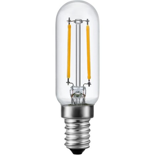 Ampoule LED E14 2W dimmable - Filament, 8,5cm, 2500K, verre clair