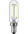 Ampoule LED E14 2W dimmable - Filament, 8,5cm, 2500K, verre clair