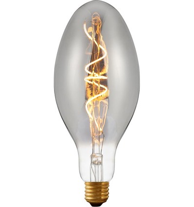 Ampoule LED filament E27 4W dimmable - Ellipse C100, Smoke, 2200K, 100lm