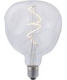 Ampoule LED E27 4W XL Flex Mystery - G125, filament, dimmable, 2200K, verre clair