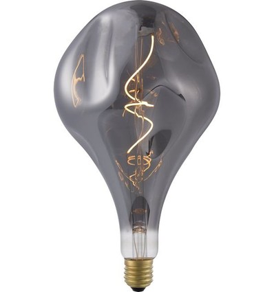 Ampoule LED E27 4W XXL Flex Mystery A165, 100lm, 2200K, dimmable, verre fumé