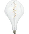 Ampoule LED E27 4W XXL Mystery dimmable - A165, 250lm, 2500K, verre clair, filament flexible