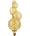 Ampoule filament E27 4W XXL Flex Bubble-5 - 200lm, dimmable, verre doré, 2000K